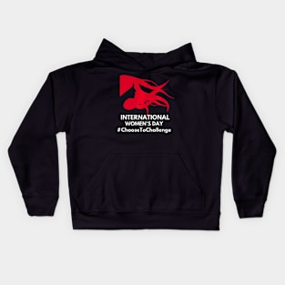 International Womens Day Choose To Challenge 2021 Kids Hoodie